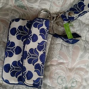 Vera Bradley credit card case & key chain